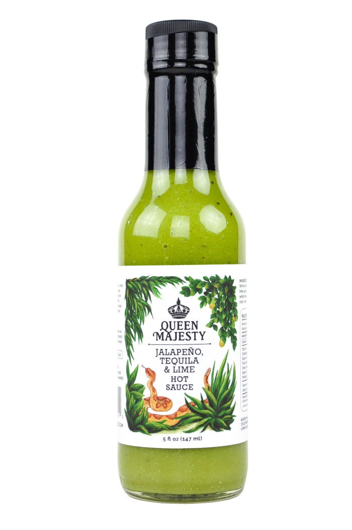 Jalapeno Tequila Lime Hot Sauce | Queen Majesty Q8