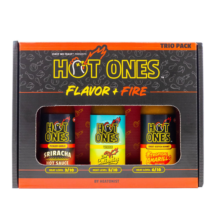 Flavor and Fire Trio Pack | Hot Ones N6