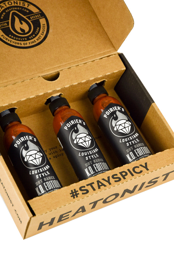 Dustin Poirier Hot Sauce - KO Edition 3 Pack G4