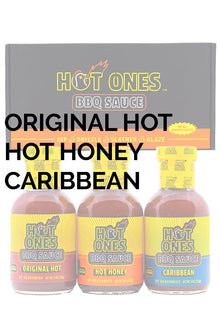 Hot Ones BBQ Trio Pack (Original / Hot Honey / Caribbean) Y6