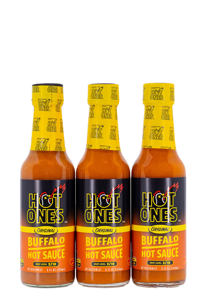 Buffalo Hot Sauce 3-Pack | Hot Ones Hot Sauce T9