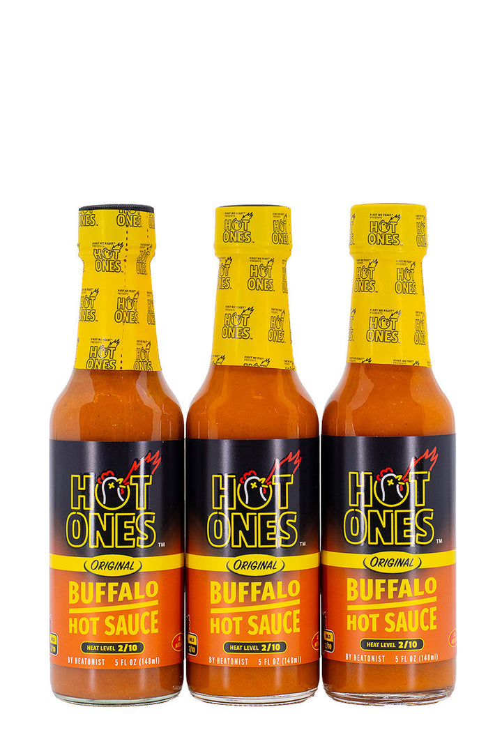 Buffalo Hot Sauce 3-Pack | Hot Ones Hot Sauce N2