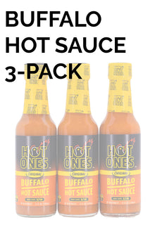 Buffalo Hot Sauce 3-Pack | Hot Ones Hot Sauce T9