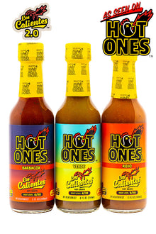 Los Calientes Trio Pack | Hot Ones Hot Sauce Y3