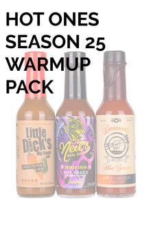 Hot Ones Hot Sauce Warmup Pack - Season 25 B8