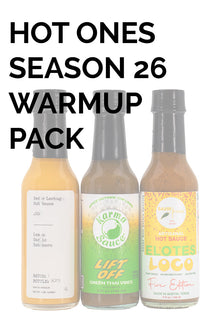 Hot Ones Hot Sauce Warmup Pack - Season 26 Q4