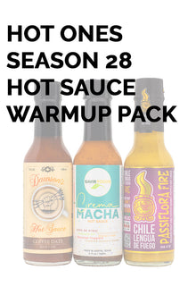 Hot Ones Hot Sauce Warm Up Pack - Season 28 Y9