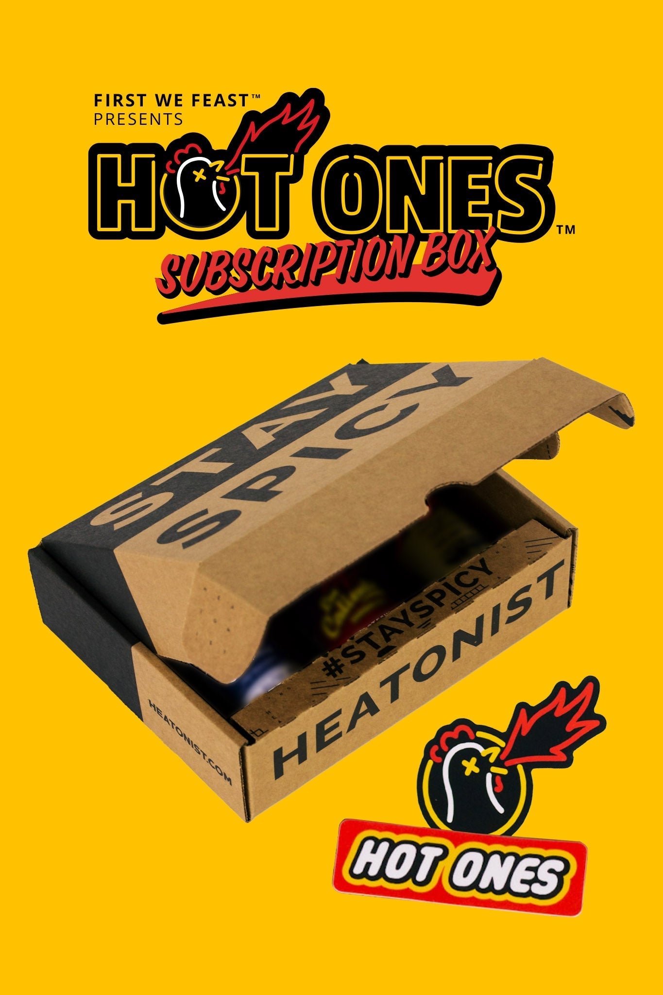 Monthly Hot Ones Box M5