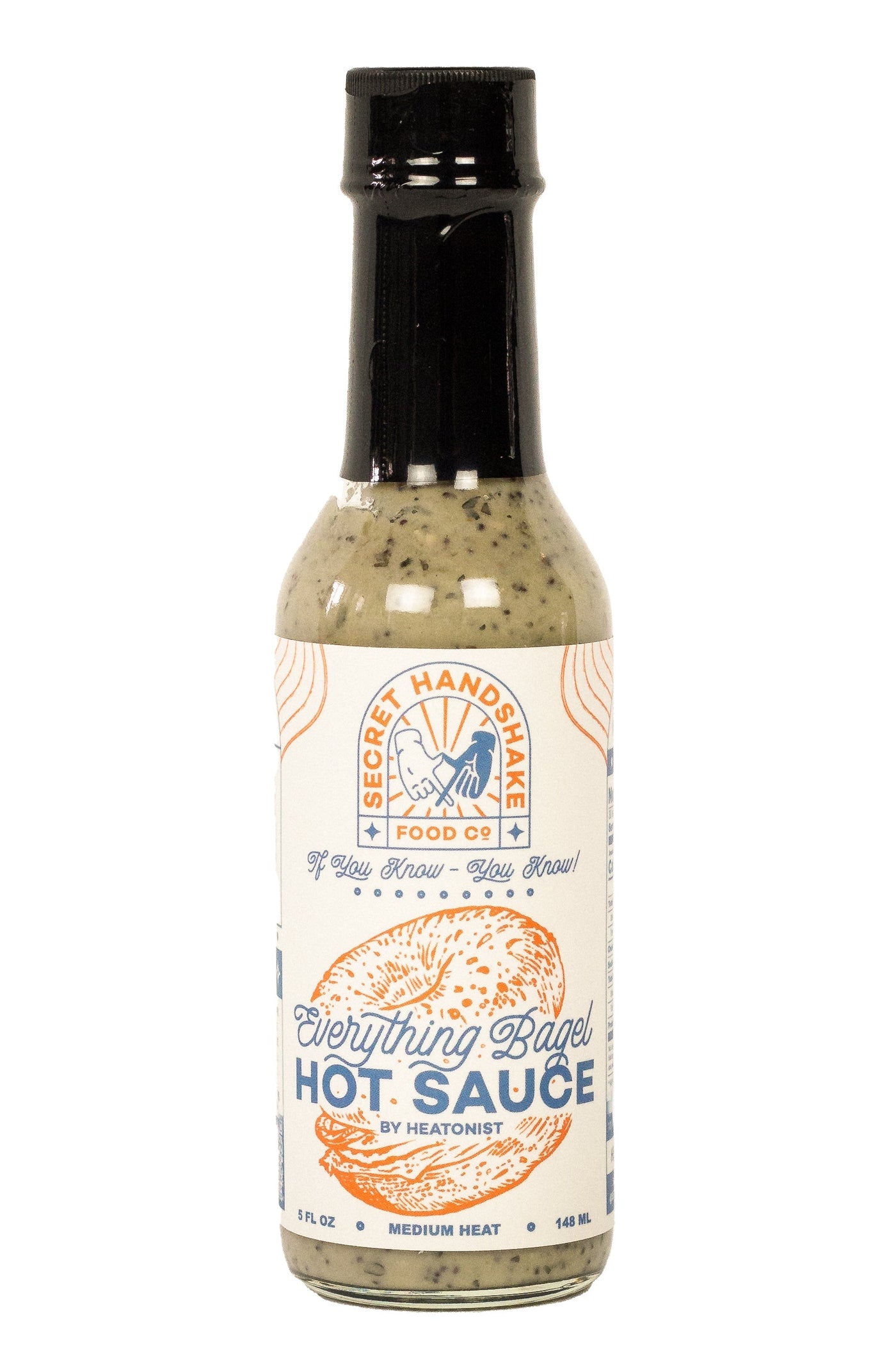 Everything Bagel Hot Sauce | Secret Handshake Food Co K7