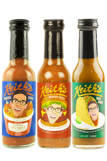 Keith's Hot Sauce Trio Pack B1