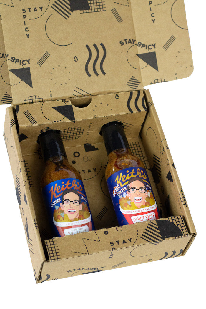 Keith's Chicken Sauce Hot Sauce Duo Pack | Keith's L8