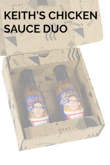 Keith's Chicken Sauce Hot Sauce Duo Pack | Keith's L8