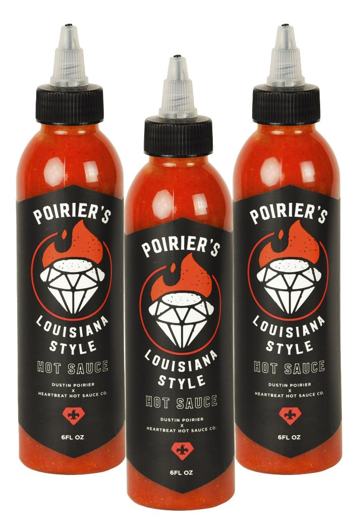Dustin Poirier Hot Sauce 3 Pack | HEATONIST H7