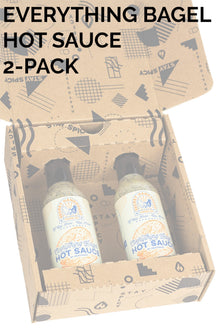 Secret Handshake Food Co Everything Bagel Hot Sauce 2-Pack G0